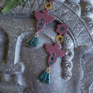 Thunderbird earrings